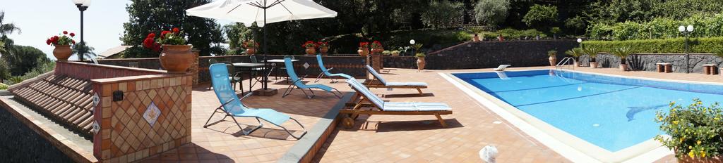 Villa Esclusiva Con Piscina Privata E Vista Etna Zafferana Etnea Ngoại thất bức ảnh