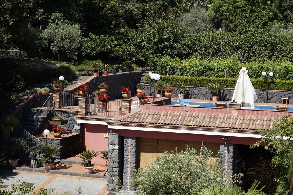 Villa Esclusiva Con Piscina Privata E Vista Etna Zafferana Etnea Ngoại thất bức ảnh